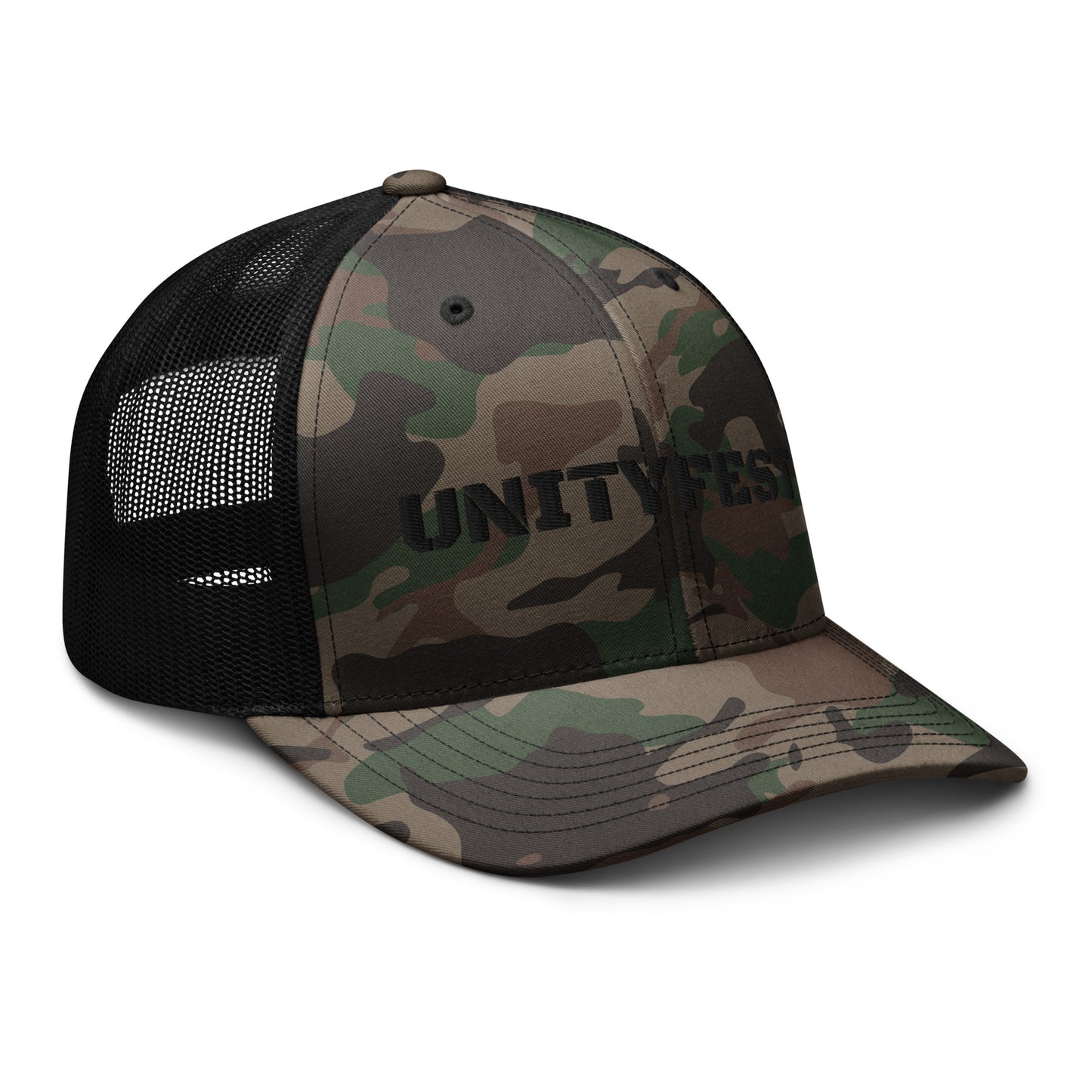 Unityfest Camouflage trucker hat