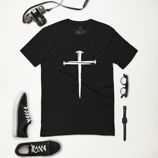 3 Nail Cross Fitted Short Sleeve T-shirt