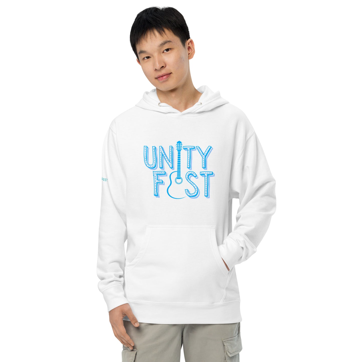 Unityfest Guitar mid-weight hoodie